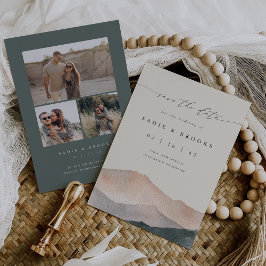 Sierra Dusk | Rustic Southwest Mountain Wedding セーブザデート