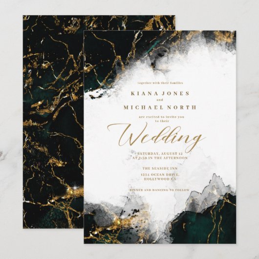 Sierra Jack ID644 グレー/ホワイト インビテーション (正面/裏面)