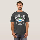 Sierra Leone 2024 Sports Lover Tシャツ (正面フル)
