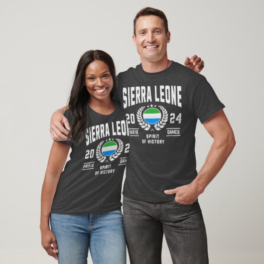 Sierra Leone 2024 Sports Lover Tシャツ (ユニセックス)