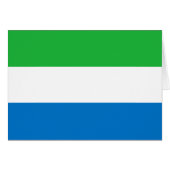 Sierra Leone Flag (正面横)