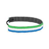 Sierra Leone Flag アスレチックヘッドバンド (左)