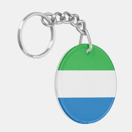 Sierra Leone Flag キーホルダー (正面左)