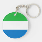 Sierra Leone Flag キーホルダー (裏面)