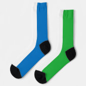 Sierra Leone Flag ソックス (左)