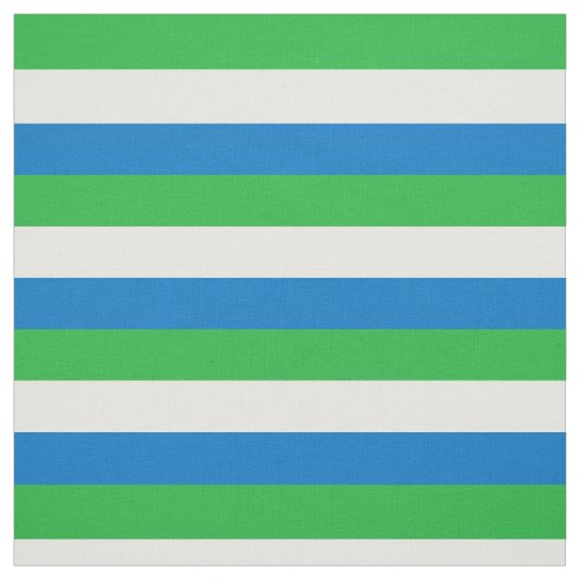 Sierra Leone Flag ファブリック (見本)