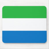 Sierra Leone Flag マウスパッド (正面)