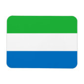 Sierra Leone Flag マグネット (横)