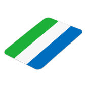 Sierra Leone Flag マグネット (左側)