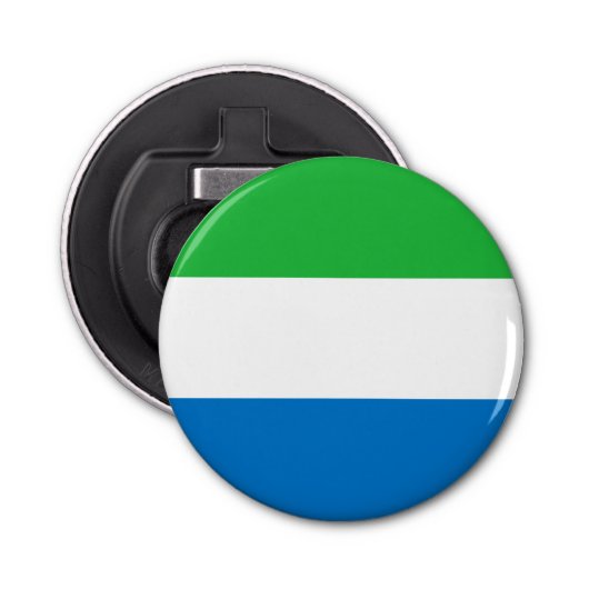 Sierra Leone Flag 栓抜き (正面)