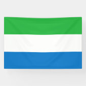 Sierra Leone Flag 横断幕 (横)