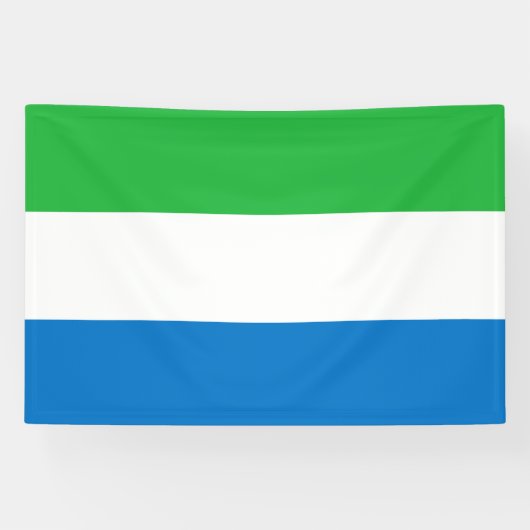Sierra Leone Flag 横断幕 (横)