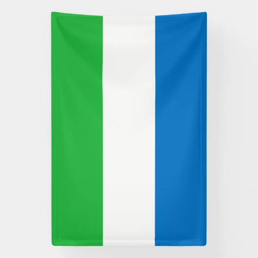 Sierra Leone Flag 横断幕 (縦)