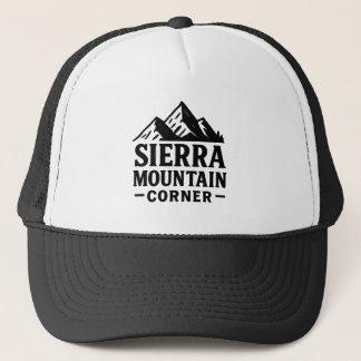 Sierra Mountain Corner – Adventure Logo T-shirt キャップ