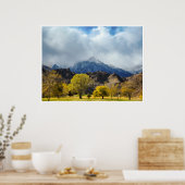Sierra Nevada Fall Landscape - California Wall Art ポスター (キッチン)