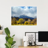 Sierra Nevada Fall Landscape - California Wall Art ポスター (ホームオフィス)