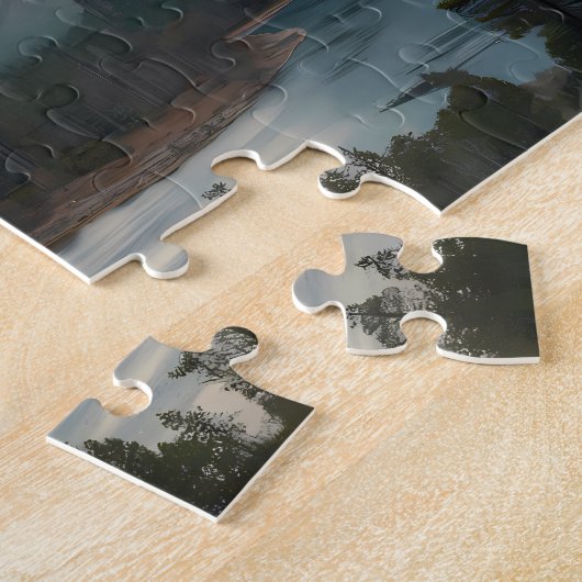 Sierra Nevada Lake - Puzzle ジグソーパズル (側面)