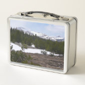 Sierra Nevada Mountains and Snow at Yosemite メタルランチボックス (裏面)
