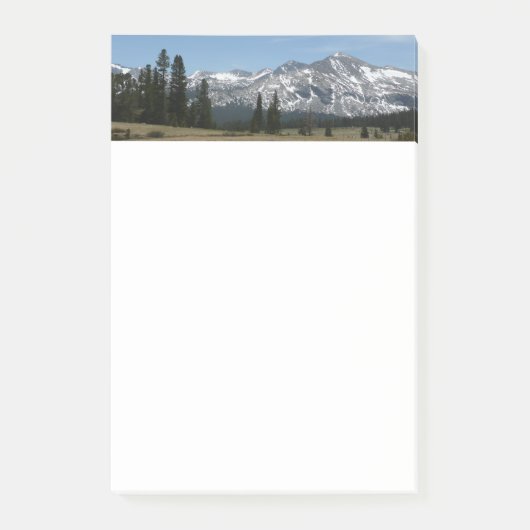 Sierra Nevada Mountains I from Yosemite ポストイット (正面)