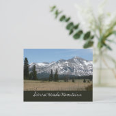 Sierra Nevada Mountains I from Yosemite ポストカード (スタンド正面)