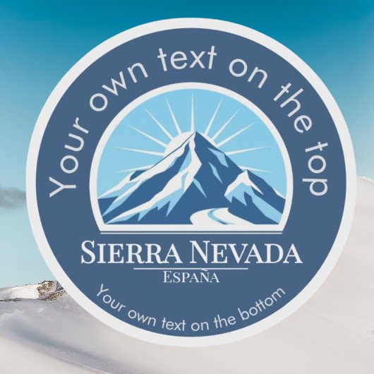 Sierra Nevada Spain España souvenir シール
