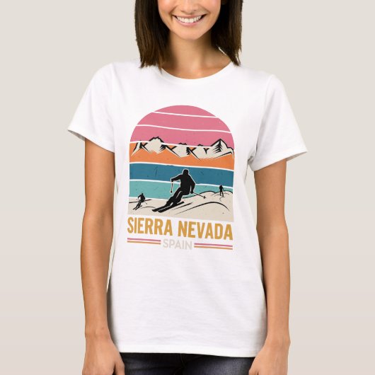 Sierra Nevada Spain  Tシャツ (正面)