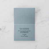 Sierra Sunriseノートカード(悔やみや弔慰) サンキューカード (内部)