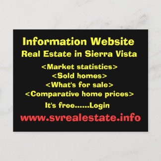 Sierra Vist実在の情報サイト… ポストカード