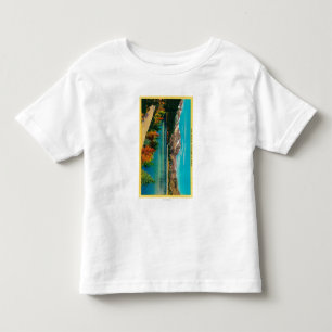 SierraMono高い郡のjune湖、カリフォルニア トドラーTシャツ