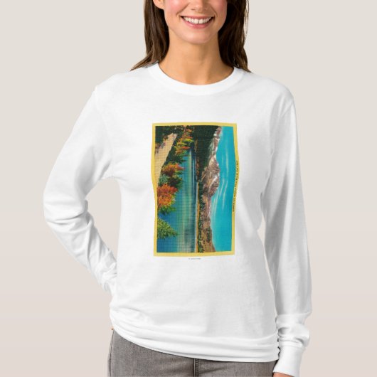 SierraMono高い郡のjune湖、カリフォルニア Tシャツ (正面)