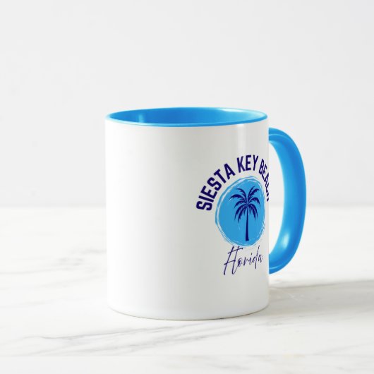 Siesta Key Beach Florida Coffee Mug マグカップ (正面右)