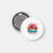 Siesta Key Florida マグネット (正面/裏面)