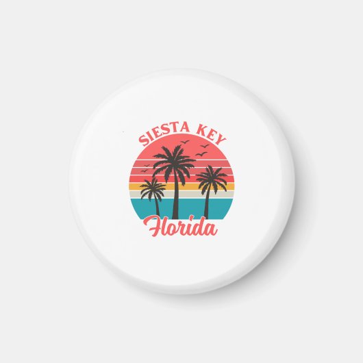 Siesta Key Florida マグネット (正面)