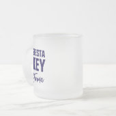 Siesta Key Florida Coffee Mug フロストグラスマグカップ (正面左)