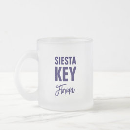 Siesta Key Florida Coffee Mug フロストグラスマグカップ