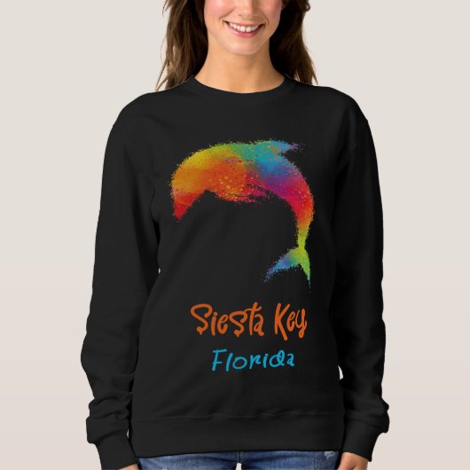 Siesta Key  Florida  Souvenir スウェットシャツ (正面)