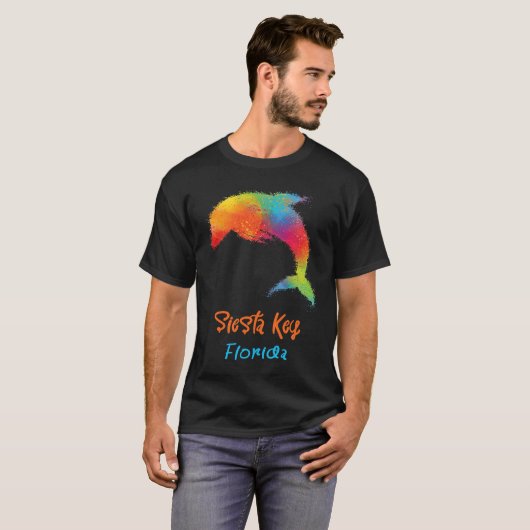Siesta Key  Florida  Souvenir Tシャツ (正面フル)