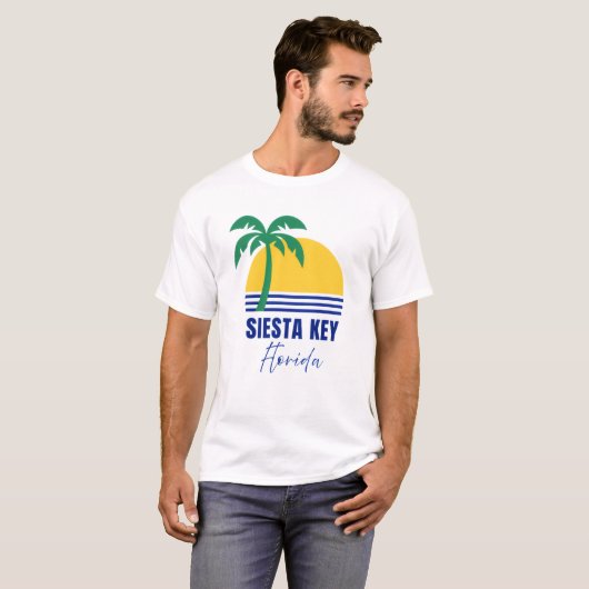 Siesta Key Florida T-Shirt Tシャツ (正面フル)