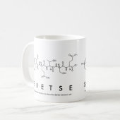 Sietseペプチド名mug コーヒーマグカップ (正面左)