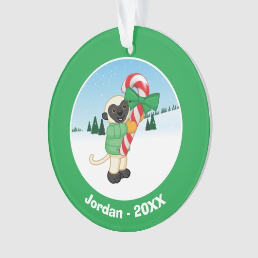 SifakaのLemur オーナメント (正面)