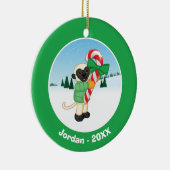 SifakaのLemur セラミックオーナメント (右)