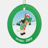 SifakaのLemur セラミックオーナメント (左)