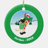 SifakaのLemur セラミックオーナメント (裏面)