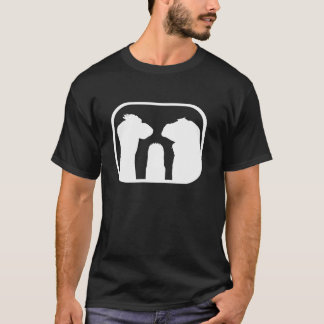 SiflおよびOllyの否定的な宇宙のTシャツ Tシャツ