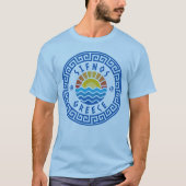 Sifnos Island, Greece - Light Blue Men's Tシャツ (正面)