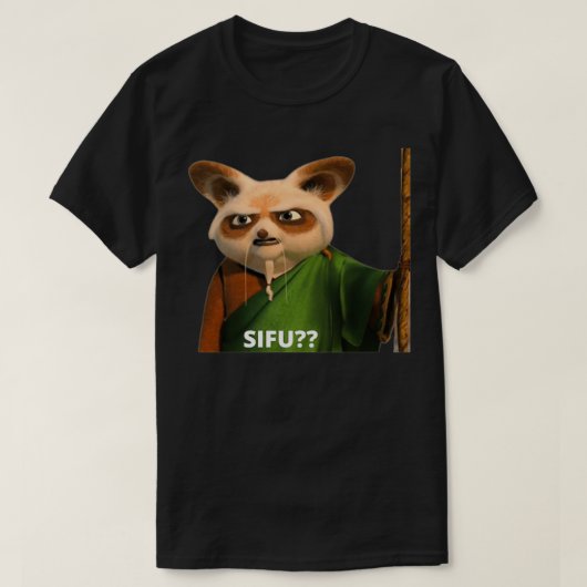 SIFU対SHIFU Tシャツ (デザイン正面)