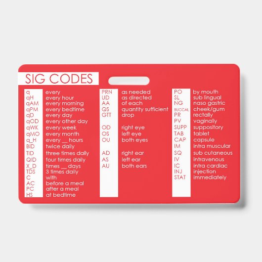 sigコード バッジ (正面)