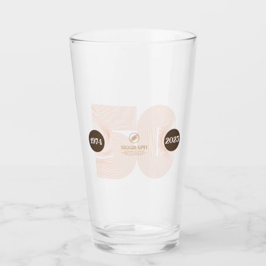 SIGGRAPH 2023ビールグラス タンブラーグラス (正面)