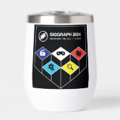 SIGGRAPH 2024ミニウォーターボトル (正面)