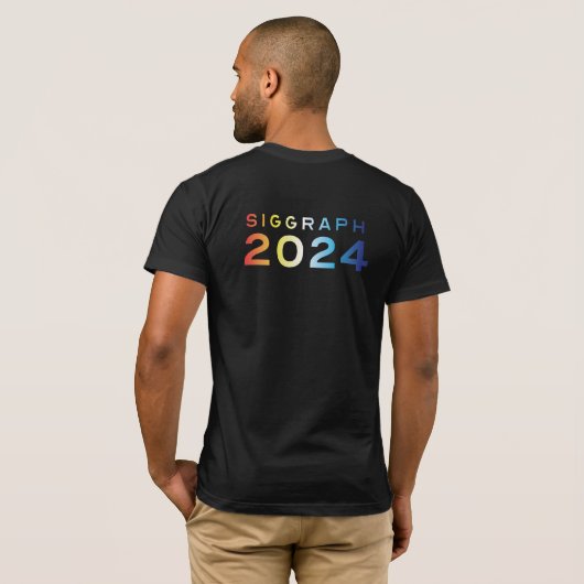 SIGGRAPH 2024 Tシャツ (裏面フル)